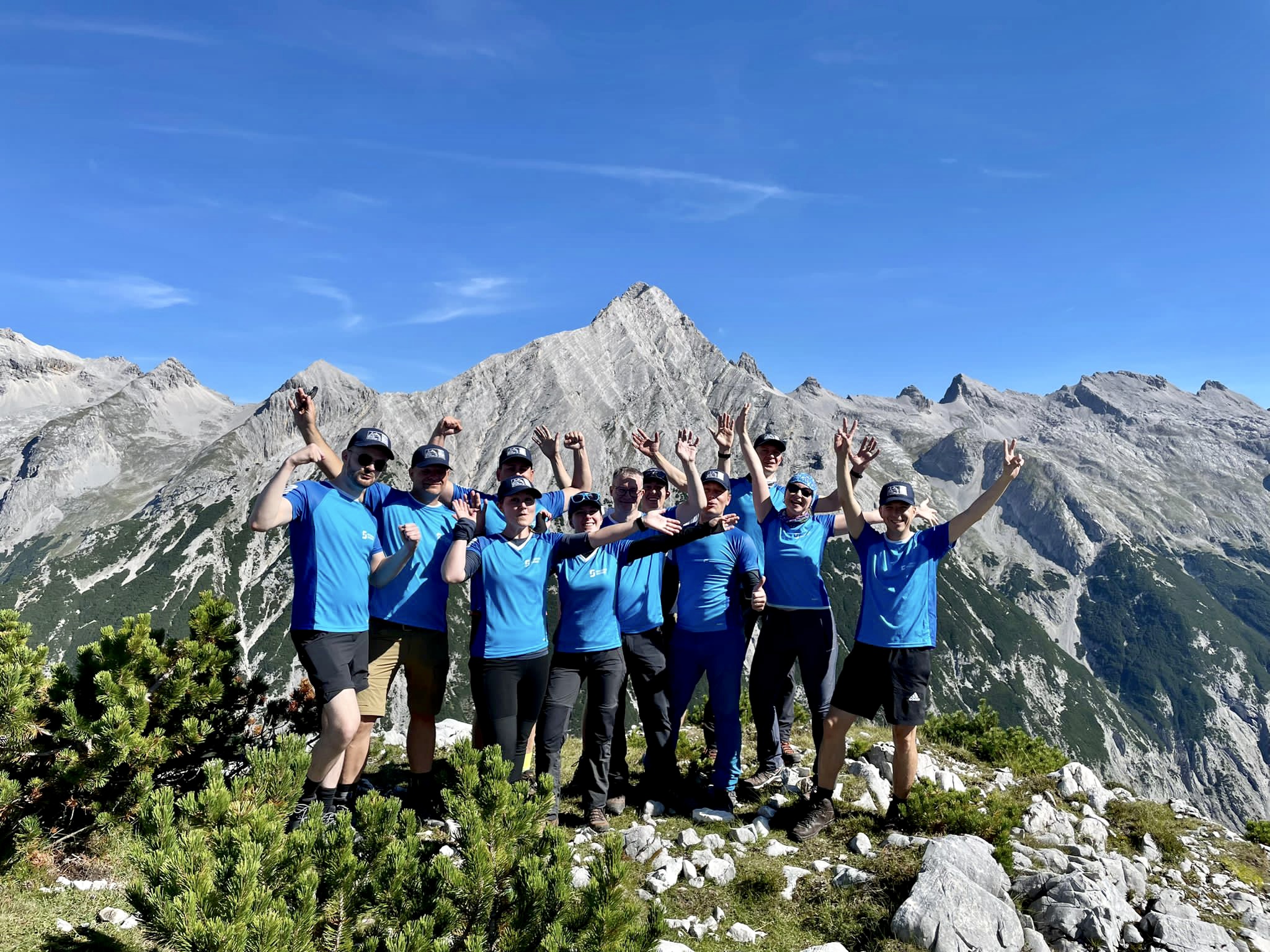 Unsere Gipfelstürmer!