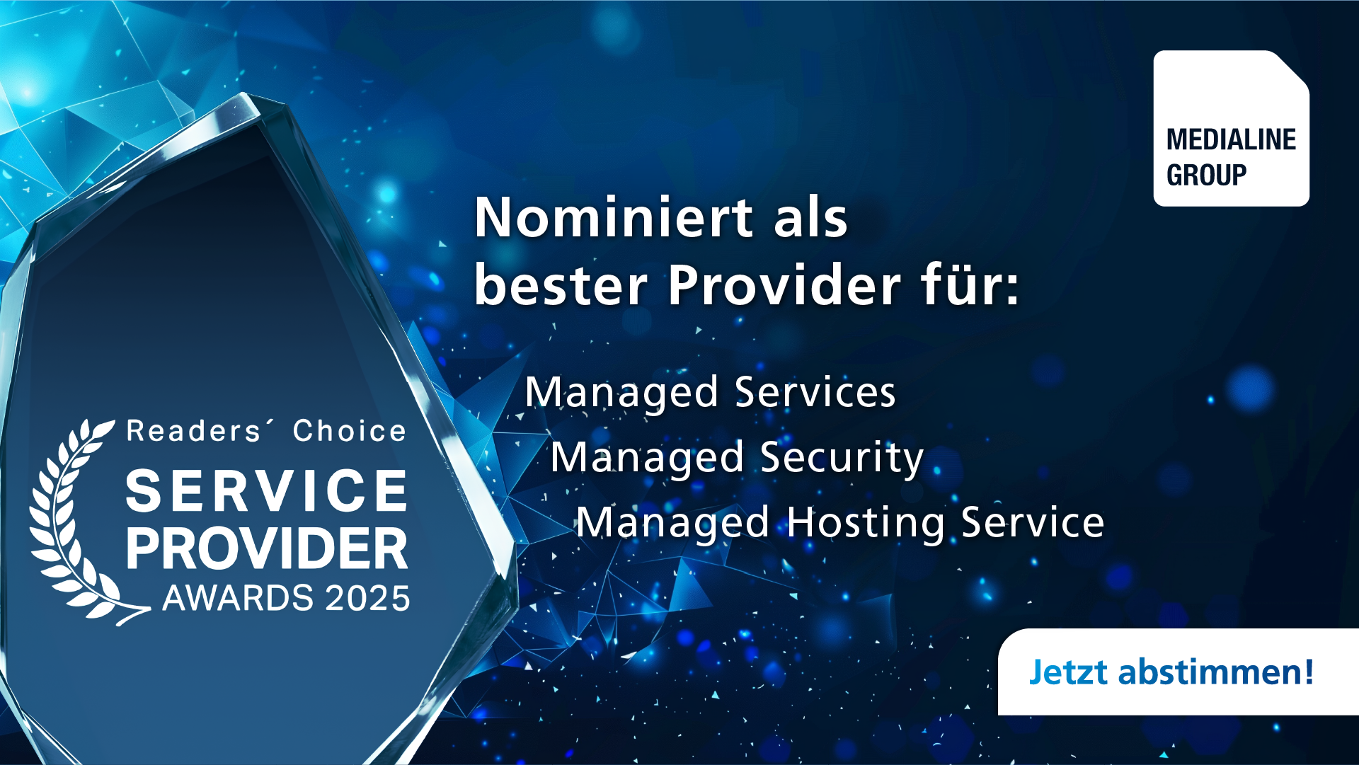 Dreifache Nominierung: Ausgezeichnete IT-Services für die Zukunft