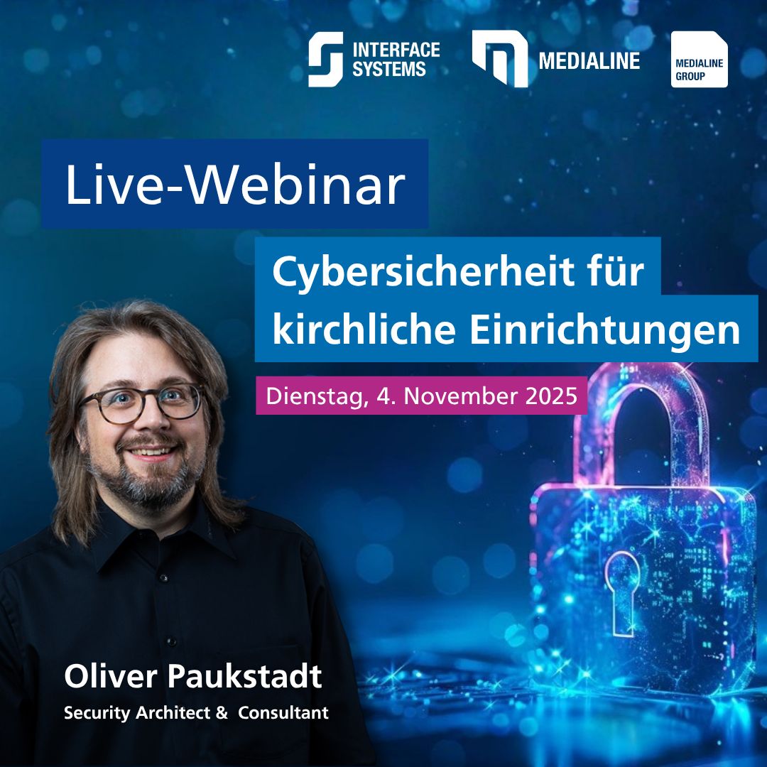 Live-Webinar: Cybersicherheit für kirchliche Einrichtungen