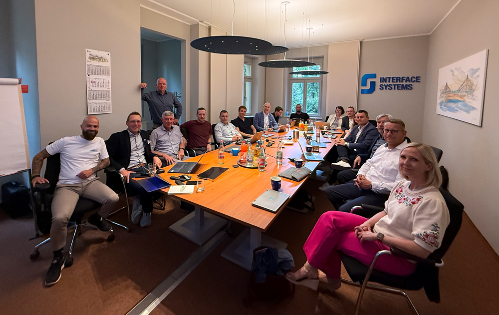 Unser Start in die Woche: Vertriebsmeeting