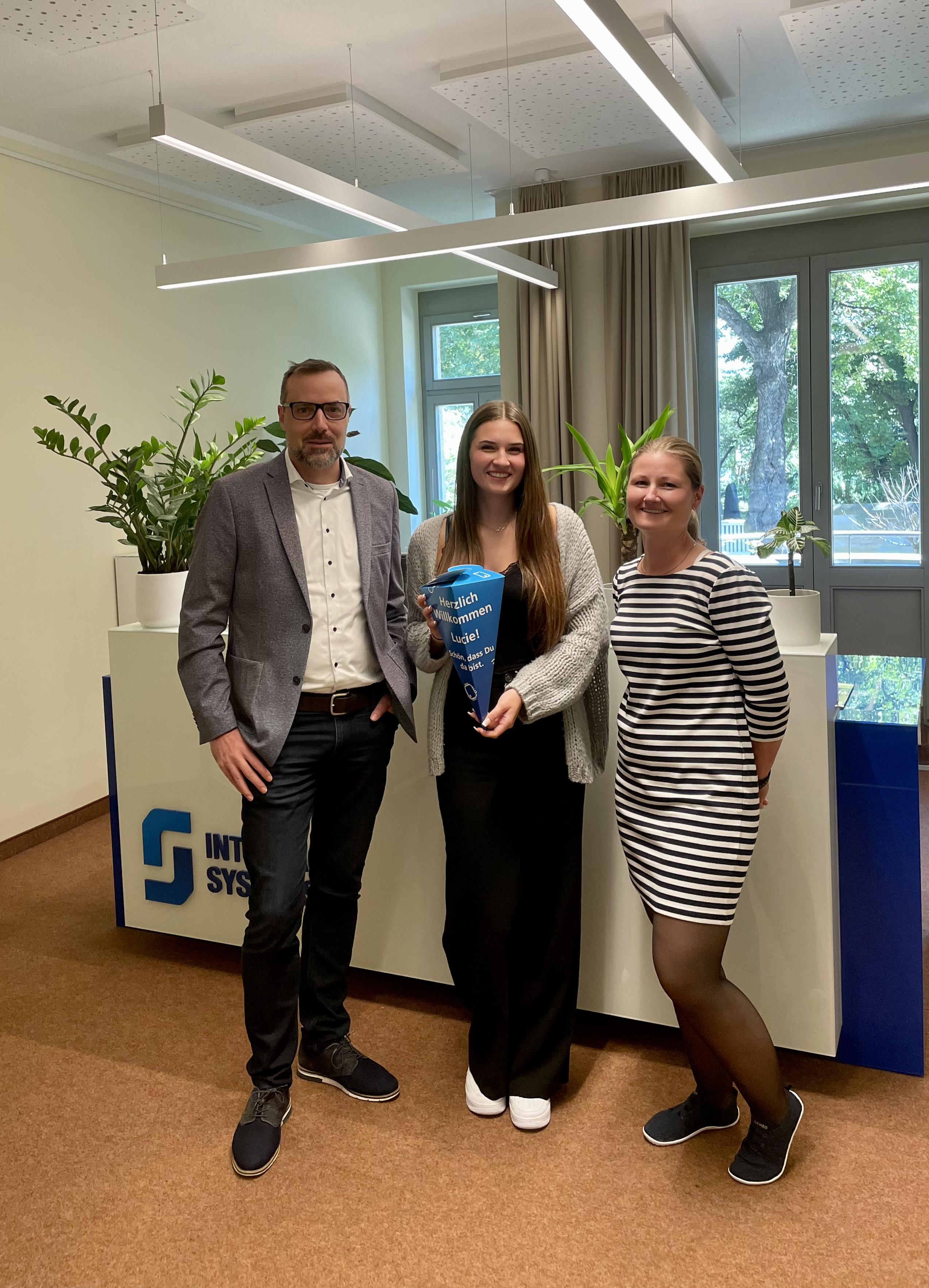 Unsere erste Auszubildene