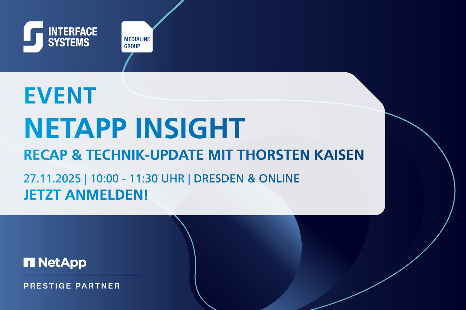 NetApp Insight Recap & Technik-Workshop | Interface Systems in Dresden ...