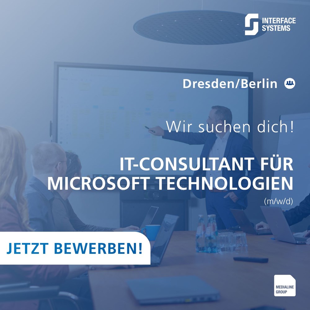 IT-Consultant für Microsoft Technologien (m/w/d) gesucht!