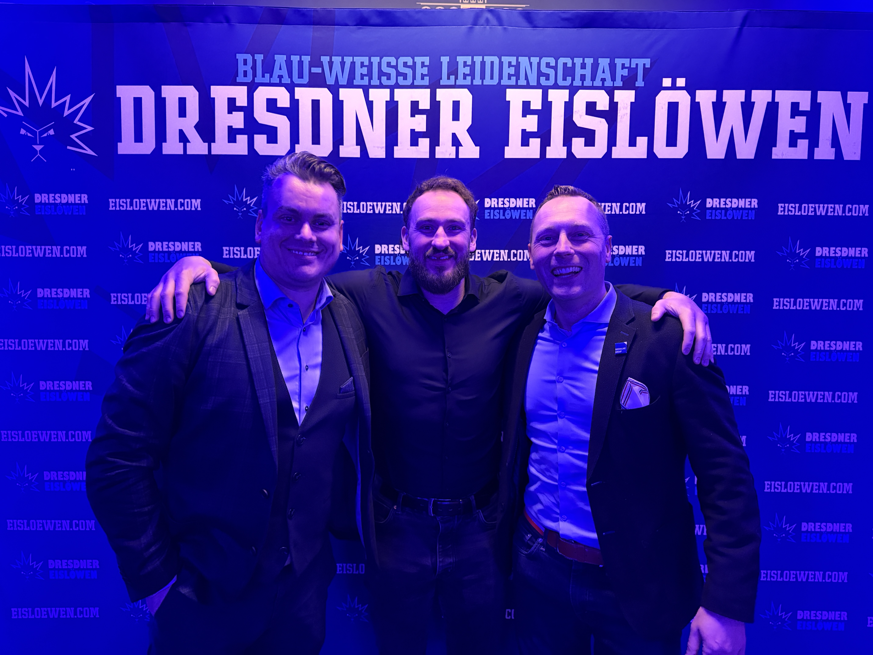 Neujahrsempfang bei den Dresdner Eislöwen