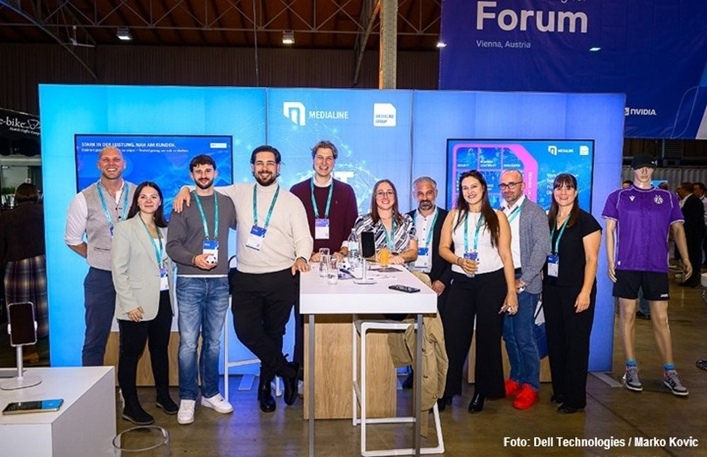 IT am Ball der Zeit: Medialine Group beim Dell Forum Wien