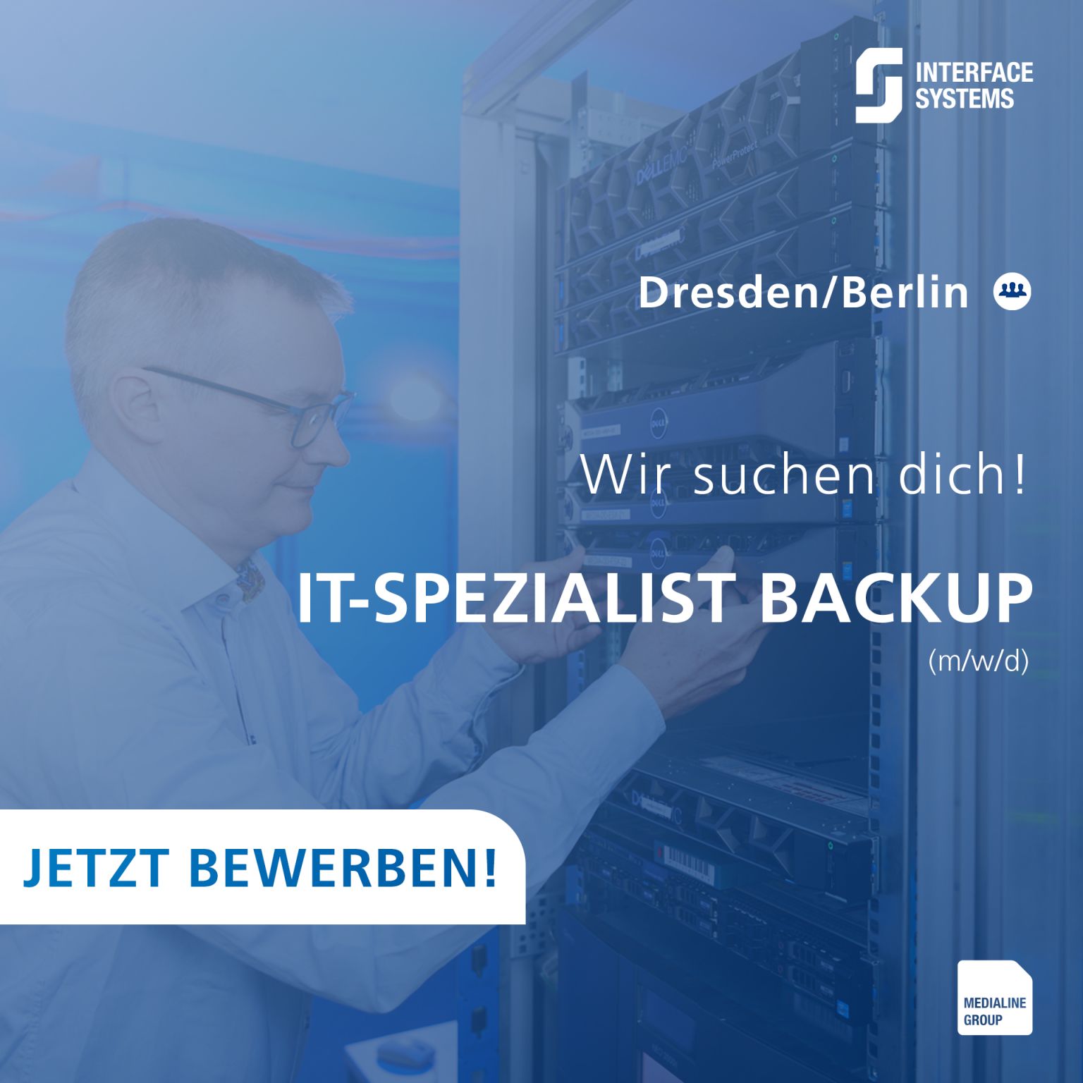 Wir suchen: IT-Spezialist Backup (m/w/d)
