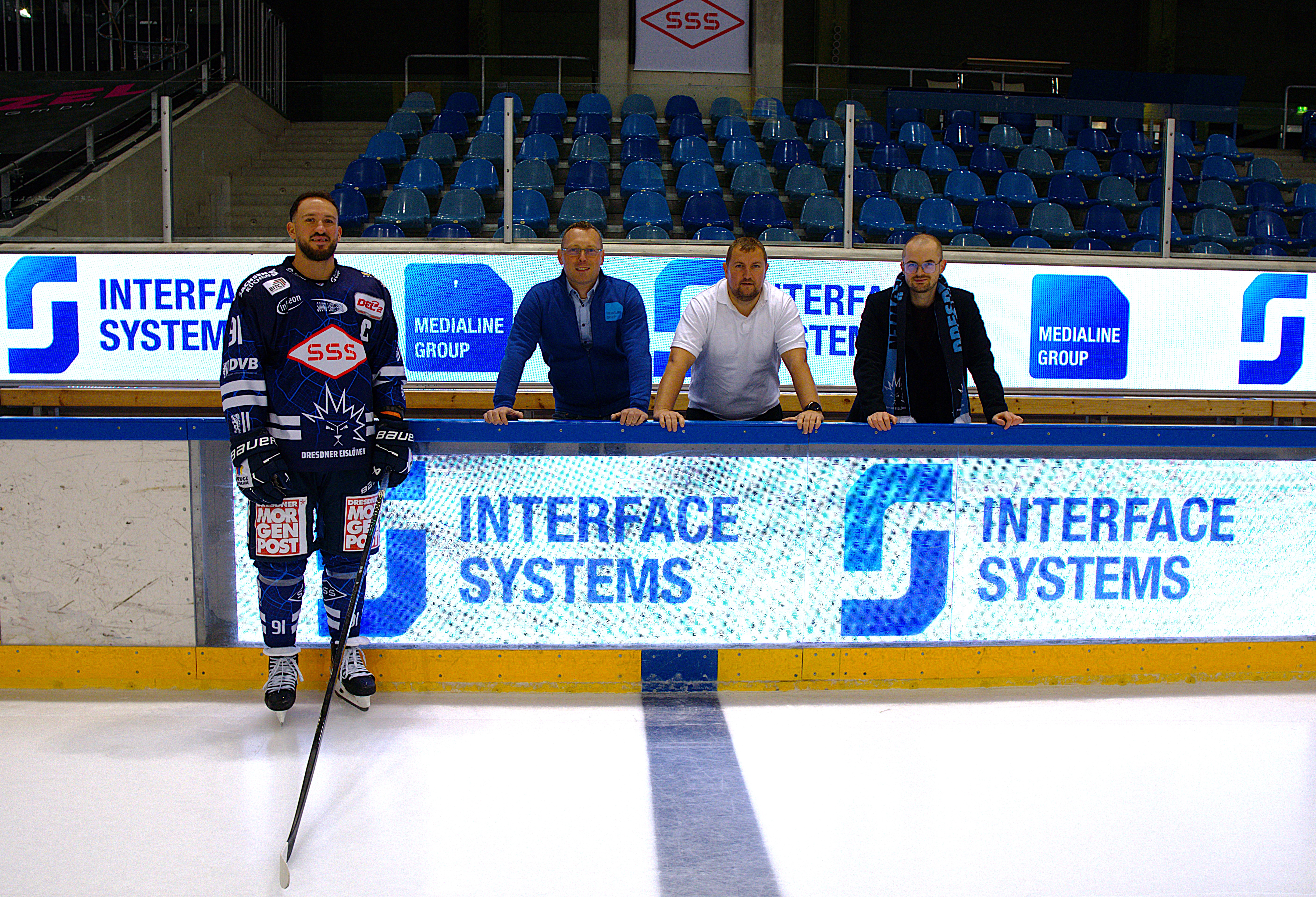Neue Partnerschaft mit den Dresdner Eislöwen!